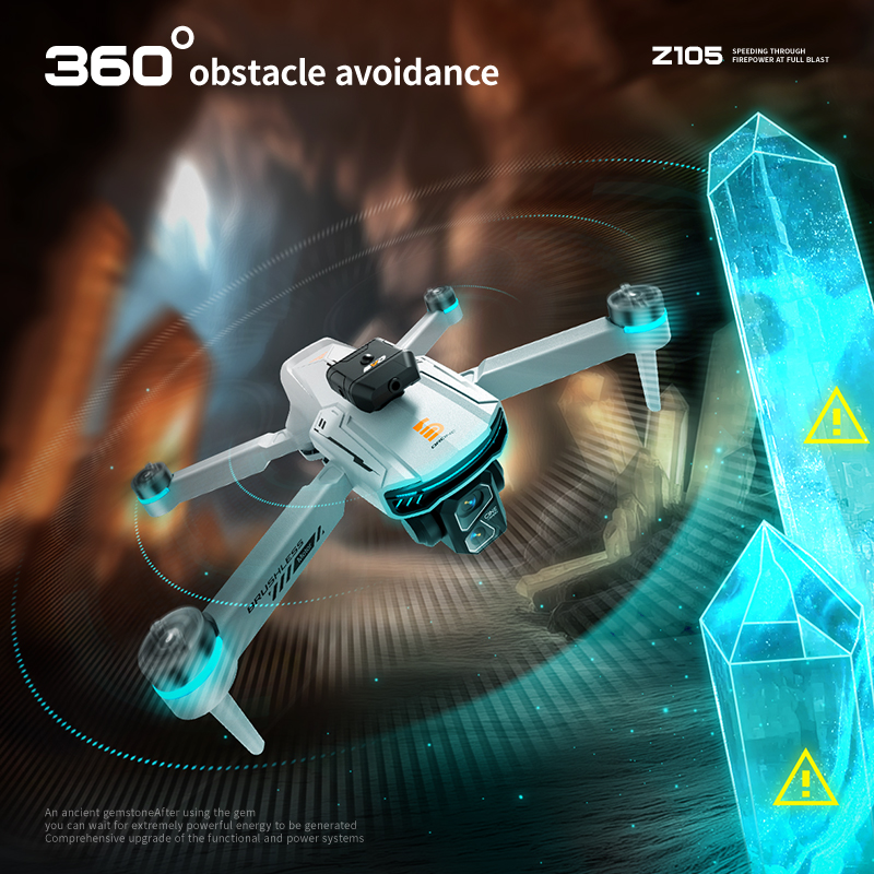 طائرة رباعية الأجنحة Z105 الأص - مراجعة Drone Mapping وسعره