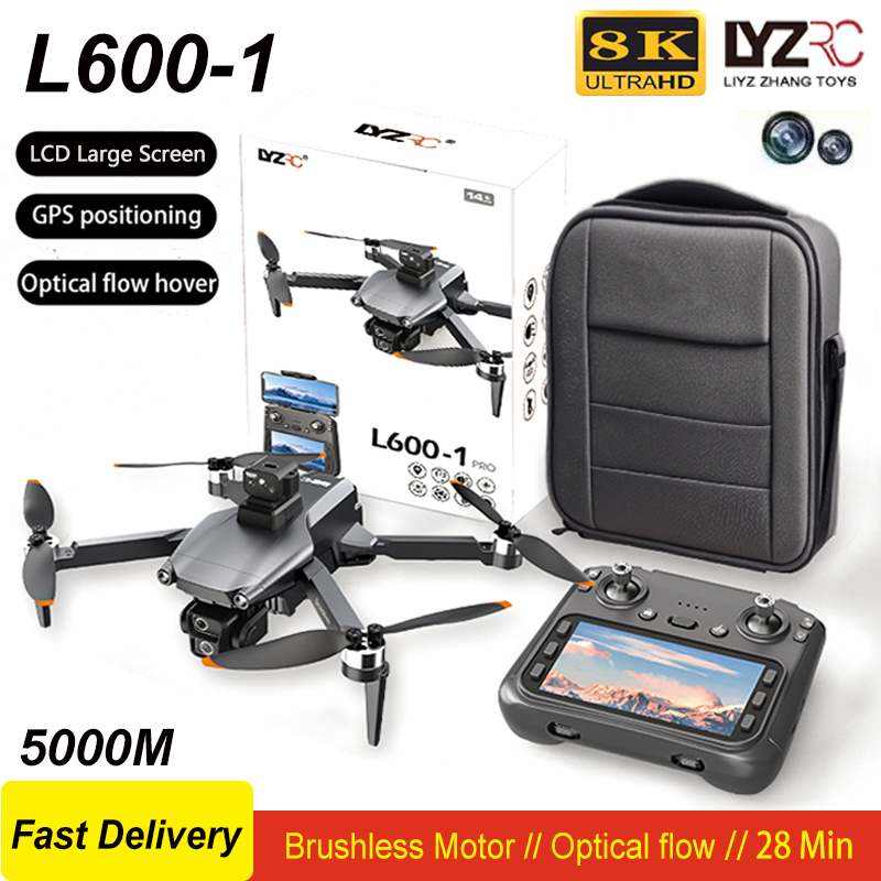 جديد L600-1 نظام تحديد المواقع - مراجعة Drone Thermal Imaging وسعره