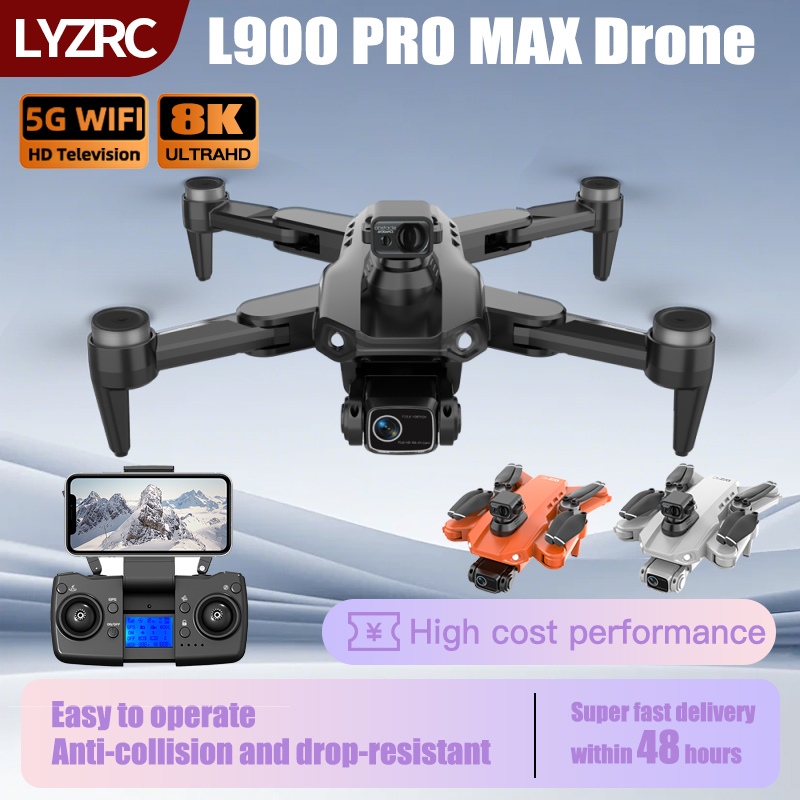 LYZRC L900 PRO MAX تجنب العوائ - مراجعة Drone Surveying وسعره